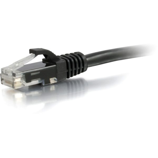 C2G 15ft Cat6 Ethernet Cable - Snagless Unshielded (UTP) - Black - Image 2