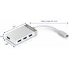 TRENDnet 4-Port USB-C to USB Mini Hub, TUC-H4E, Add 4 x USB 3.0 Ports to a USB-C Computer, USB C Multiport Adapter, Compatible with Windows, MacOs - Image 2