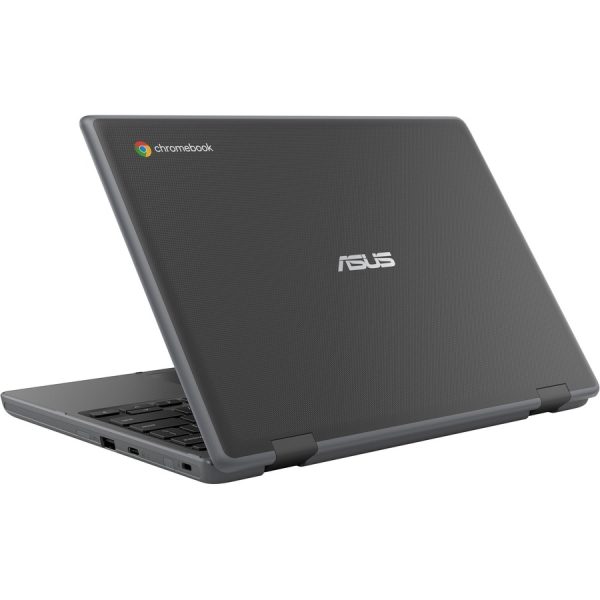 Asus Chromebook CR1 CR1100CKA-YZ142 11.6" Rugged Chromebook - HD - Intel Celeron N5100 - 4 GB - 32 GB Flash Memory - Dark Gray - Image 4