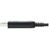 Eaton Tripp Lite Series USB-A to USB-C AOC Cable (M/M) - USB 3.2 Gen 2 (10Gbps) Plenum-Rated Fiber Active Optical - Data Only, Backward Compatible, Black, 15 m (49 ft.) - Image 6