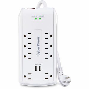 CyberPower CSP806U Professional 8 - Outlet Surge Protector with 3000 J Surge Suppression