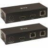 Eaton Tripp Lite Series HDMI over Cat6 Extender Kit, Transmitter and Receiver with Repeater, 4K 60Hz, 4:4:4, IR, HDR, PoC, 230 ft., TAA - Image 2