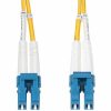 StarTech.com 5m (16.4ft) LC to LC (UPC) OS2 Single Mode Duplex Fiber Optic Cable, 9/125, 100G, Low Insertion Loss, LSZH Fiber Jumper Cord - Image 4
