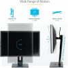 StarTech.com Free Standing Single Monitor Mount, Height Adjustable Ergonomic Monitor Desk Stand, For VESA Mount Displays up to 32" (15lb) - Image 3