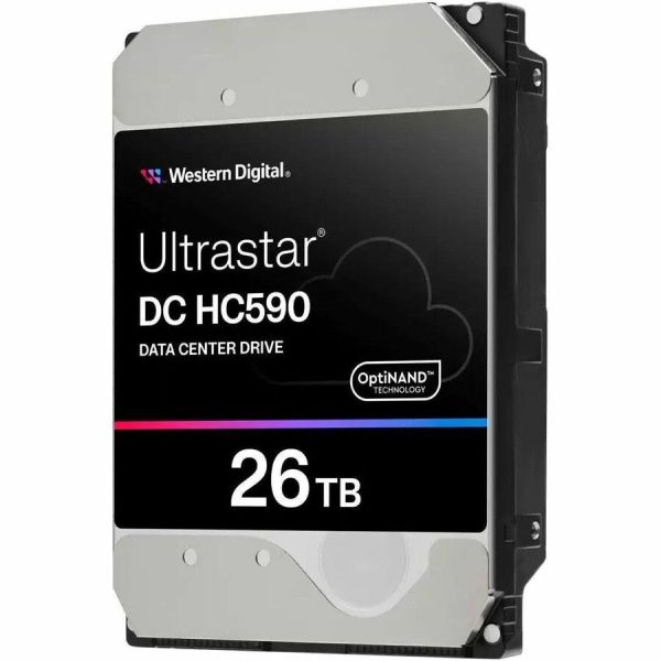 Western Digital Ultrastar DC HC500 0F65672 26 TB Hard Drive - 3.5" Internal - SATA (SATA/600) - Conventional Magnetic Recording (CMR) Method - Image 3
