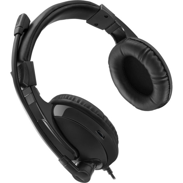 Adesso Xtream H5 - 3.5mm Stereo Headset with Microphone - Noise Cancelling - Wired- Lightweight - Image 2
