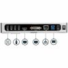 StarTech.com USB 3.0 Docking Station - Dual Monitor Laptop Dock with HDMI & DVI/VGA - 6x USB Type-A Hub, GbE - Universal Windows & Mac - Image 4