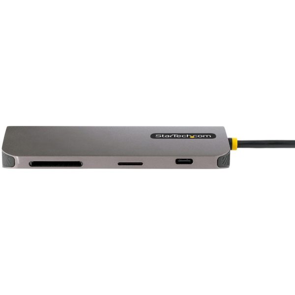 StarTech.com USB C Multiport Adapter, 4K 60Hz HDMI HDR10 Video, 3 Port 5Gbps USB-A Hub, 100W PD Pass-Through, GbE, SD/MicroSD, Mini Dock - Image 2