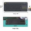 Logitech K400 Plus Touchpad Wireless Keyboard - Image 8