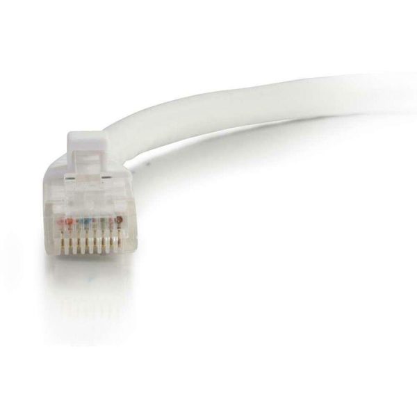 C2G 2ft Cat6 Ethernet Cable - Snagless Unshielded (UTP) - White - Image 3