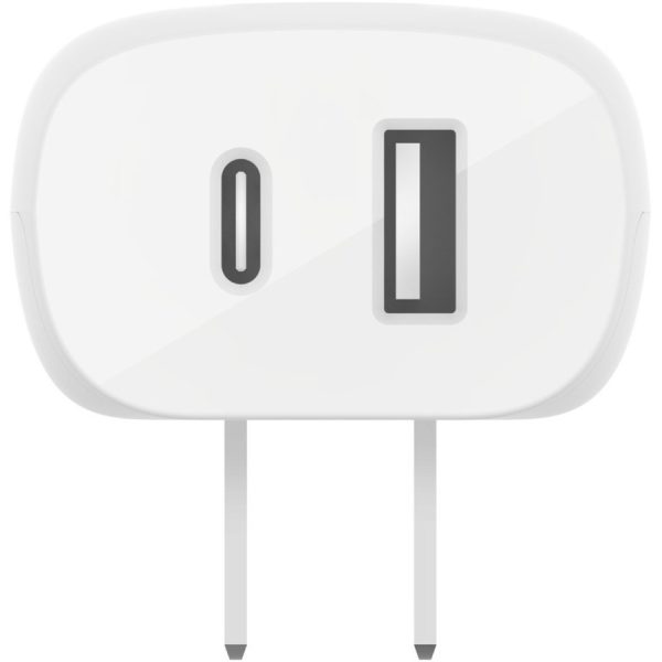 Belkin BoostCharge Dual Wall Charger with PPS (USB-C Cable with Lightning Connector included) - Power Adapter - Image 3