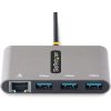 StarTech.com 3-Port USB-C Hub with Ethernet, 3x USB-A, Gigabit Ethernet, USB 3.0 5Gbps, Bus-Powered, Portable Laptop USB Type-C Hub w/ GbE - Image 3