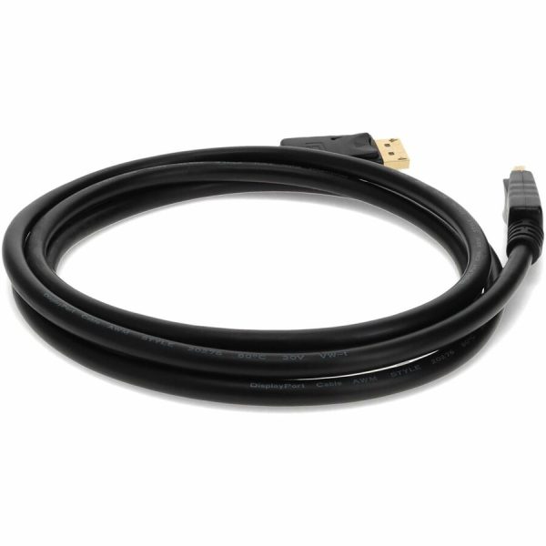 5PK 6ft DisplayPort 1.2 Male to DisplayPort 1.2 Male Black Cables For Resolution Up to 3840x2160 (4K UHD) - Image 5
