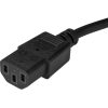 StarTech.com 6ft (2m) Computer Power Cord, Right Angle NEMA 5-15P to C13, 10A 125V, 18AWG, Replacement AC Power Cord, Monitor Power Cable - Image 3