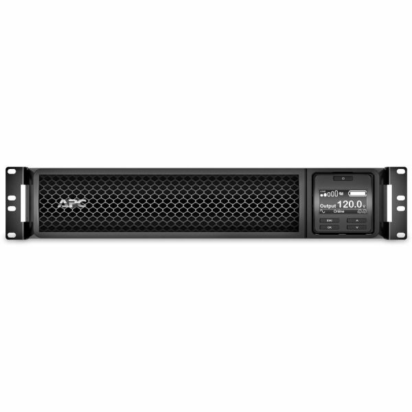 APC Smart-UPS On-Line, 1000VA, Rackmount 2U, 120V, 6x 5-15R NEMA outlets, Network Card, Extended runtime, W/ rail kit - Image 2