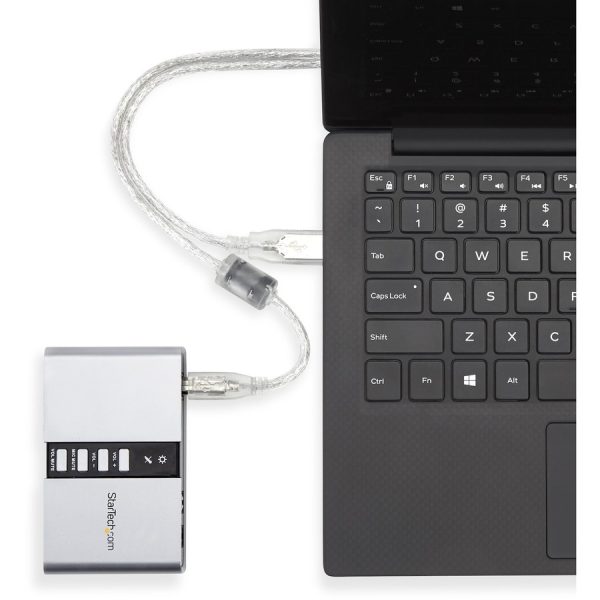 StarTech.com 7.1 USB Audio Adapter External Sound Card - Image 5