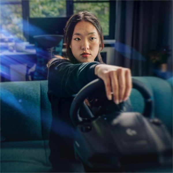 Logitech G923 Gaming Steering Wheel, Gaming Pedal - Image 5