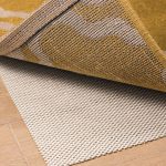 Non Slip Rug Pad Gripper   2 x 3 Ft Anti Skid Carpet Mat Provides Protection for Hardwood Floors and Hard Surfaces Extra Strong Grip and Thick Padding for Safe and in Place Your Area Rugs & Runners