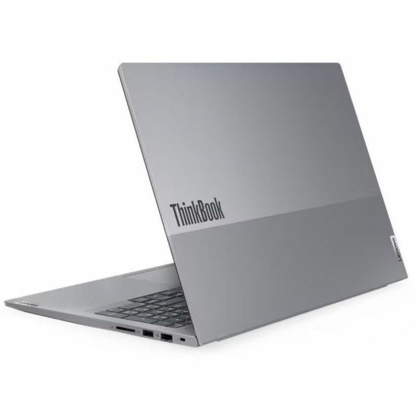 Lenovo ThinkBook 16 G7 ARP 21MW0002US 16" Touchscreen Notebook - WUXGA - AMD Ryzen 5 7535HS - 16 GB - 512 GB SSD - English (US) Keyboard - Arctic Gray - Image 4
