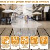 50Pcs Individual Cupcake Boxes Plastic Container with Lid | Dessert Containers with Lids – Individual Cupcake Containers for Cupcakes & Muffin Storage Container   Plastic Cupcake Holder with Lid - Image 2