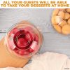 50Pcs Individual Cupcake Boxes Plastic Container with Lid | Dessert Containers with Lids – Individual Cupcake Containers for Cupcakes & Muffin Storage Container   Plastic Cupcake Holder with Lid - Image 8