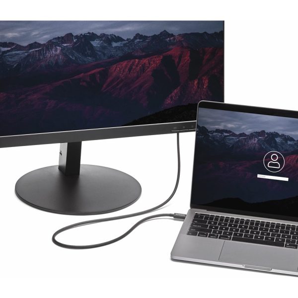 StarTech.com 2m (6.6ft) Thunderbolt 3 Cable, 20Gbps, 100W PD, 4K Video, Thunderbolt-Certified, Compatible w/ TB4/USB 3.2/DisplayPort - Image 3