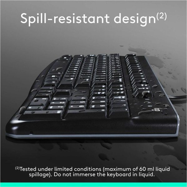 Logitech MK120 Desktop Corded Combo Set - Image 6