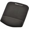 Fellowes® PlushTouch™ Foam Mouse Pad Wrist Support with MICROBAN® - Graphite (9252201) - Image 2