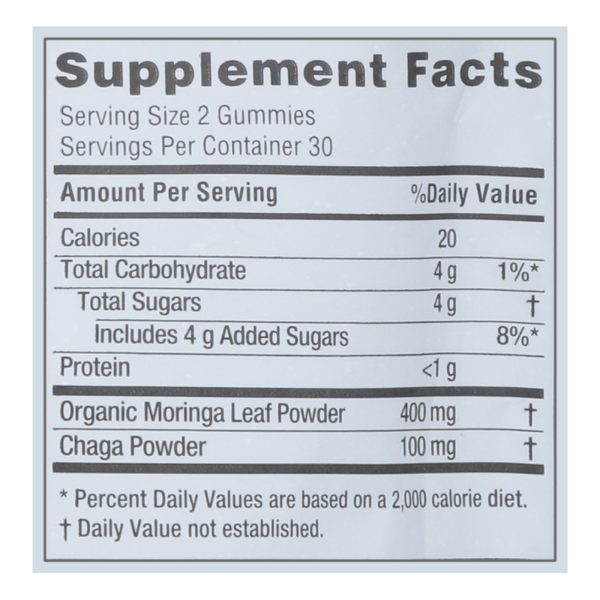 Kuli Kuli - Spr Gmmy Moringa Chaga - 1 Each-60 CT