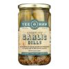 Yee-Haw Pickle Dills Pickle - Giddy Up Garlic - Case of 6 - 24 oz. - Image 2