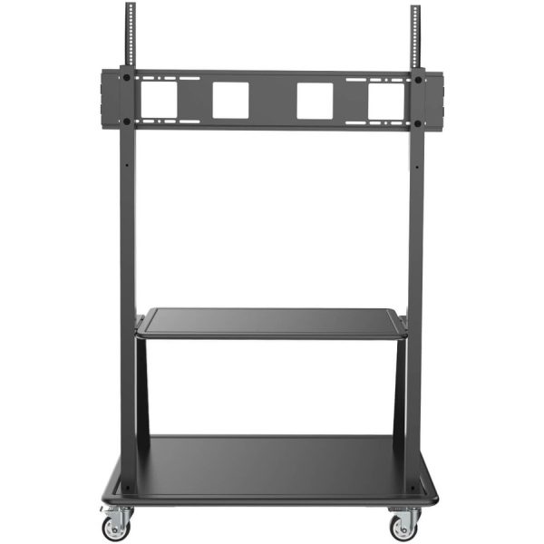 Eaton Tripp Lite Series Heavy-Duty Rolling TV Cart for 60" to 105" Flat-Screen Displays, Locking Casters, Black - Image 4