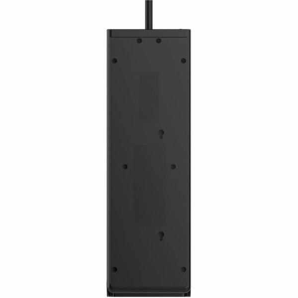 Belkin 12-Outlet Surge Protector - 8ft Cord - Right Angle Plug - 3940J - Grey - Image 3