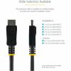 StarTech.com 3ft (1m) DisplayPort 1.2 Cable, 4K x 2K UHD VESA Certified DisplayPort Cable, DP Cable/Cord for Monitor, w/ Latches - Image 5