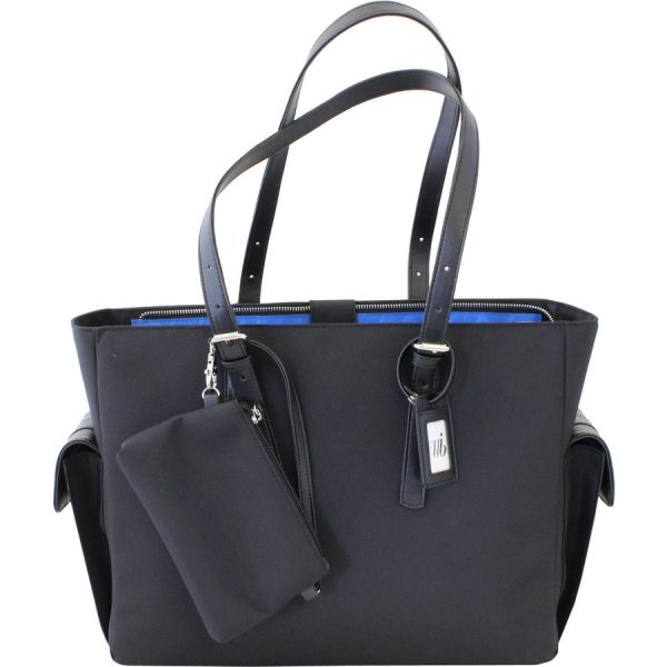 Francine Collection Slim Liberator Carrying Case (Tote) for 14" to 14.1" Notebook - Black - Image 4