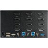 StarTech.com 2 Port Quad Monitor DisplayPort KVM Switch 4K 60Hz UHD HDR, DP 1.2 KVM Switch, 2 Port USB 3.0 Hub, 4x USB HID, Audio, Hotkey - Image 8