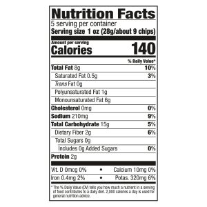 Kettle Brand - Krinkle Truff Sea Salt Chip - Case of 15-5 OZ
