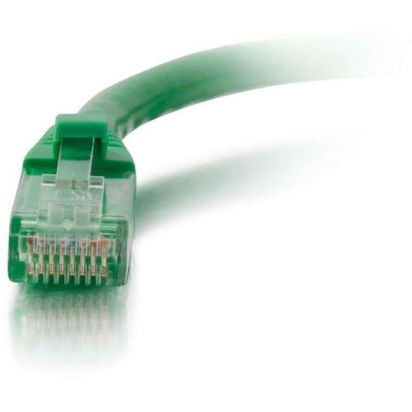 C2G 25ft Cat6 Ethernet Cable - Snagless Unshielded (UTP) - Green - Image 3