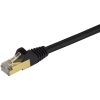 StarTech.com 4ft CAT6a Ethernet Cable - 10 Gigabit Category 6a Shielded Snagless 100W PoE Patch Cord - 10GbE Black UL Certified Wiring/TIA - Image 2