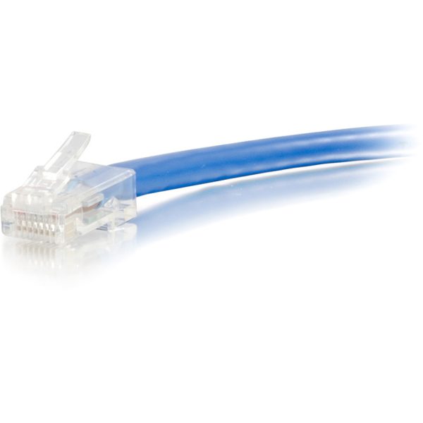 C2G 1ft Cat6 Ethernet Cable - Non-Booted Unshielded (UTP) - Blue - Image 2