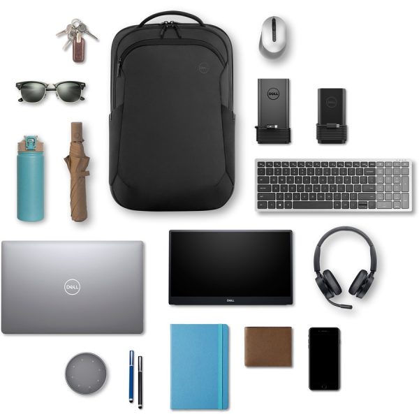 Dell EcoLoop Pro Carrying Case (Backpack) for 17" Notebook - Black - Image 8