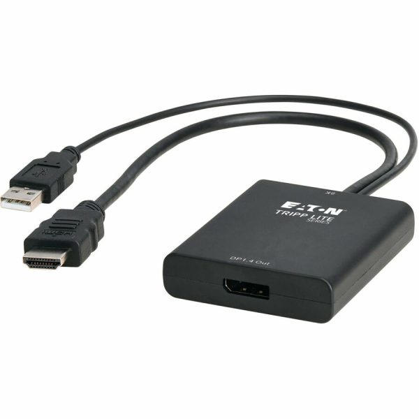 Eaton Tripp Lite Series 8K HDMI to DisplayPort Active Converter (M/F) with USB Power, 1 ft. (0.3 m) - Image 2