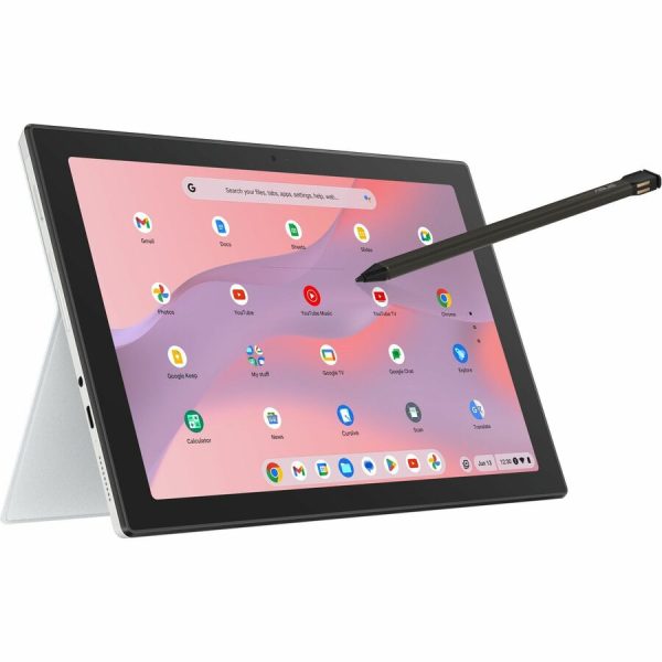 Asus Chromebook Detachable CM3 CM3001DM2A-YN44T-S 10.5" Touchscreen Rugged Detachable 2 in 1 Chromebook - WUXGA - Octa-core (ARM Cortex A76 + Cortex A55) - 4 GB - 64 GB Flash Memory - Fog Silver - Image 5