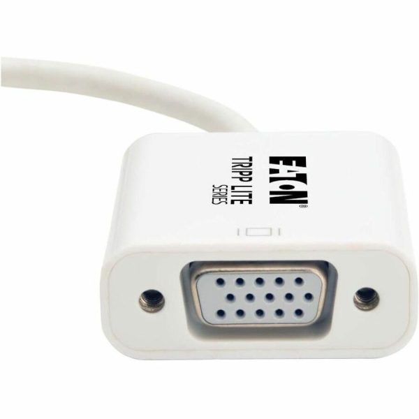 Eaton Tripp Lite Series Keyspan Mini DisplayPort to Active VGA Adapter, Video Converter (M/F), White, 6-in. (15.24 cm), TAA - Image 3