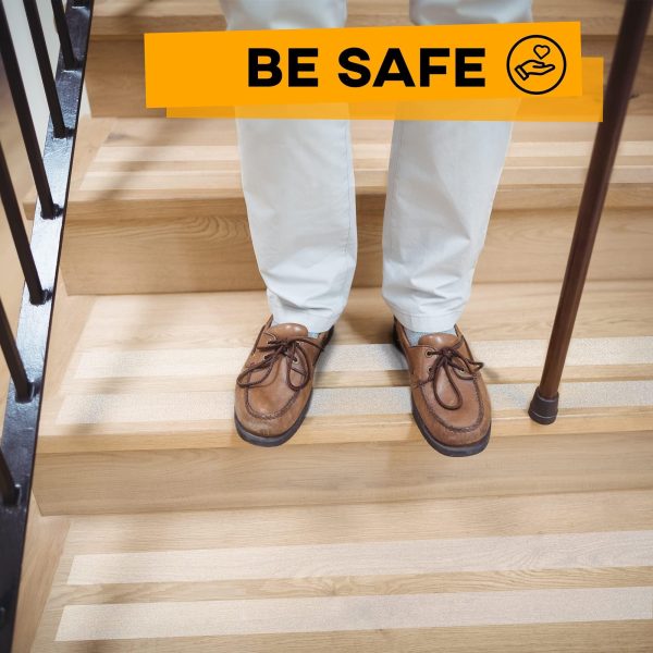 Grip Tape   Heavy Duty Anti Slip Tape Clear Waterproof Outdoor Indoor 2In*35Ft Non Slip Roll Stickers Easy to Cut Waterproof Outdoor Indoor for Bathtub Shover Floor Pool Stairs Safety Non Skid - Image 6