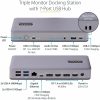 StarTech.com USB-C Docking Station, HDMI/DP/DP Alt Mode USB-C Dock, Triple/Dual 4K, 7x USB Hub, 60W PD, GbE, WWCB Certified - Image 3
