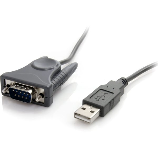 StarTech.com 3ft (91cm) 1-Port USB to Serial Cable, DB9/DB25 RS232 to USB Converter, Prolific, USB to Serial Adapter - Image 7