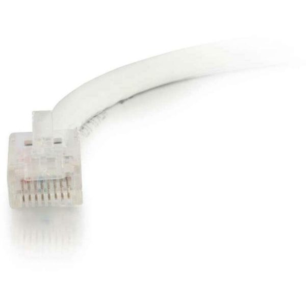 C2G 10ft Cat6 Non-Booted Unshielded (UTP) Network Patch Cable - White - Image 2