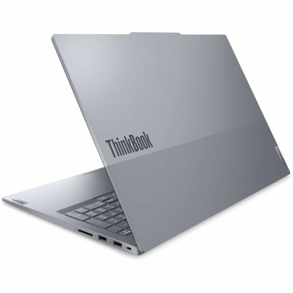 Lenovo ThinkBook 16 G7 QOY 21NH000JUS 16" Copilot+ PC Notebook - WUXGA - Qualcomm Snapdragon X Plus X1P-42-100 - 16 GB - 512 GB SSD - English (US) Keyboard - Luna Gray - Image 6