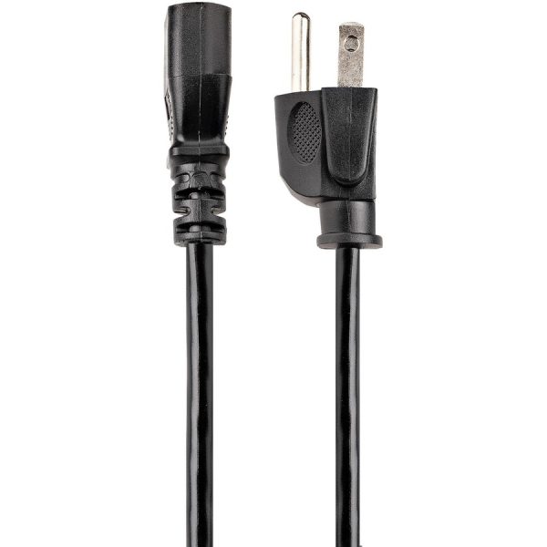 StarTech.com 10ft (3m) Heavy Duty Power Cord, NEMA 5-15P to C13, 15A 125V 14AWG, Replacement AC Computer Power Cord, PC Power Supply Cable - Image 2