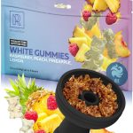 Hookah Flavor White Gummies   Herbal Shisha Hookah Flavors Nicotine Free   3.5 ounce   100 Gram Hookah Shisha Tobacco Free Hookah Tobacco & Nicotine Free Shisha   Shisha Hookah Flavors (Pack of 1)
